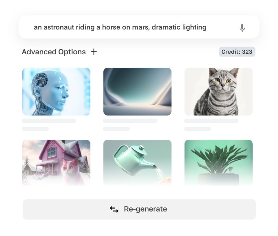 Imagine. Generate. Publish.